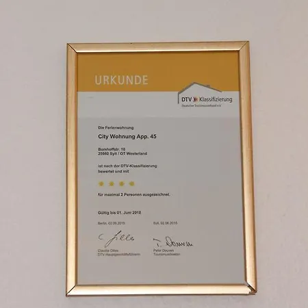 Daire Nordsee-residenz-city-app-45 *